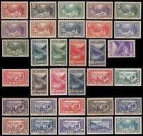 Andorra Francesa 61/92 1937-43 Paisajes MNH - Otros & Sin Clasificación