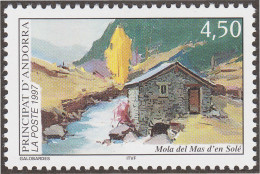 Andorra Francesa 490 1997 Molino MNH - Autres & Non Classés