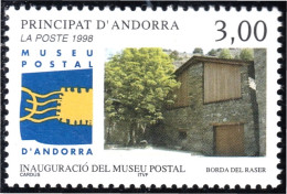 Andorra Francesa 510 1998 Inauguración Del Museo Postal MNH - Andere & Zonder Classificatie