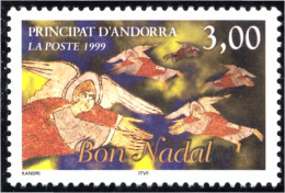 Andorra Francesa 524 1999 Navidad Christmas MNH - Otros & Sin Clasificación