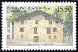 Andorra Francesa 522 1999 Casa Rull - Sispony  MNH - Other & Unclassified
