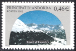 Andorra Francesa 572 2002  El Tunel De Envalira MNH - Sonstige & Ohne Zuordnung