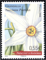 Andorra Francesa 656 2008 Flora Narciso De Los Poetas MNH - Autres & Non Classés