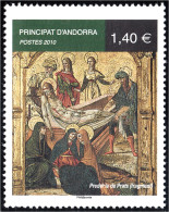 Andorra Francesa 698 2010 Fragmento De Obra De Prados MNH - Autres & Non Classés