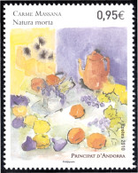 Andorra Francesa 697 2010 Obra De Carmen Massana Naturaleza Muerta  MNH - Autres & Non Classés