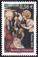 Andorra Francesa 703 2010 Navidad Christmas MNH - Otros & Sin Clasificación