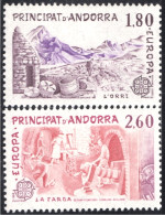 Andorra Francesa 313/14 1983 Europa MNH - Autres & Non Classés