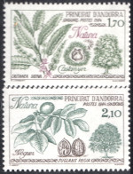 Andorra Francesa 331/32 1984 Naturaleza MNH - Andere & Zonder Classificatie