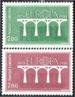 Andorra Francesa 329/30 1984 Europa MNH - Sonstige & Ohne Zuordnung