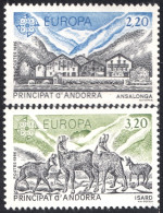 Andorra Francesa 348/49 1986 Europa MNH - Sonstige & Ohne Zuordnung
