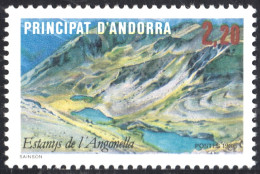 Andorra Francesa 351 1986 Turismo Lago Angonela MNH - Autres & Non Classés