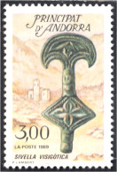 Andorra Francesa 381 1989 Arte Visigodo MNH - Andere & Zonder Classificatie