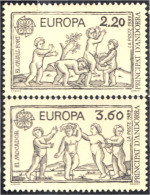 Andorra Francesa 378/79 1989 Europa El Mocador MNH - Other & Unclassified