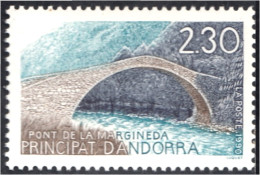 Andorra Francesa 385 1990 Puente De La Marginada MNH - Autres & Non Classés