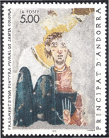 Andorra Francesa 396 1990 Pintura Mural De Santa Coloma MNH - Andere & Zonder Classificatie