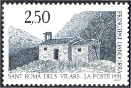 Andorra Francesa 400 1991 San Roma MNH - Autres & Non Classés