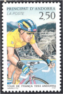 Andorra Francesa 434 1993 Tour De Francia MNH - Andere & Zonder Classificatie