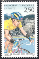 Andorra Francesa 434 1993 Tour De Francia MNH - Autres & Non Classés