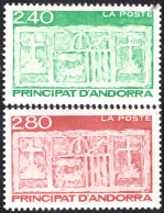 Andorra Francesa 436/37 1993 Escudo Primitivo MNH - Other & Unclassified