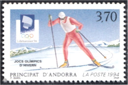 Andorra Francesa 441 1994 Juegos Olímpicos De Invierno MNH - Otros & Sin Clasificación