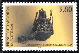 Andorra Francesa 475 1996 Incensario De Santa Eulalia MNH - Other & Unclassified