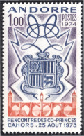 Andorra Francesa 239 1974 Escudo MNH - Other & Unclassified