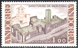 Andorra Francesa 257 1976 Santuario De Meritxell MNH - Altri & Non Classificati