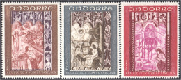 Andorra Francesa 198/00 1969 Pintura De San Juan Caselles MNH - Otros & Sin Clasificación