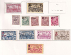 NOUVELLE CALEDONIE  Dispersion D'une Collection D'oblitérés Et Mlh 1922 - Usados