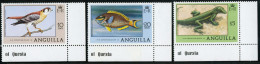 FAU3  Anguilla  Nº 269/71/77 Fauna  MNH - Anguilla (1968-...)