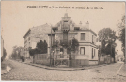 PIERREFITTE  RUE GUEROUX ET AVENUE DE LA MAIRIE - Pierrefitte Sur Seine