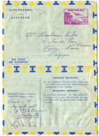 Congo Stanleyville 1 Oblit. Keach 12B(A)1 Sur Aérogramme Vers Wépion Le 01/12/1961 - Storia Postale