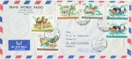Lebanon Air Mail Cover Sent Printed Matter To Switzerland Beyrouth 21-6-1969 - Lebanon