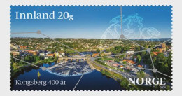 Norway Norvege Norwegen 2024 Kongsberg Town 400th Anniversary Stamp MNH - Unused Stamps