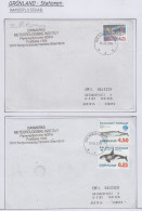 Greenland Station Kangerlussuaq 4 Covers (KG184) - Forschungsstationen & Arctic Driftstationen