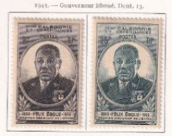 NOUVELLE CALEDONIE  Dispersion D'une Collection D'oblitérés Used Et Mlh 1945 MLH - Gebruikt