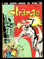 STRANGE - ALBUM N° 1 -  Contient Les Mensuels N° 1 - 2 - 3 Et 4 - Janvier, Février, Mars Et Avril 1970 - RRR ! - Strange
