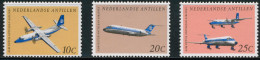 TRA2  Antillas Holandesas  A 88/90  Transportes Avión MNH - Antillas Holandesas