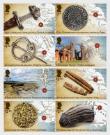 Great Britain United Kingdom 2024 Viking Britain Set Of 8 Stamps MNH - Other & Unclassified