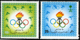 OLI1  Arabia Del Sur  South Arabia  Nº 668/69  1986 Deportes Olimpada   MNH - Saudi Arabia