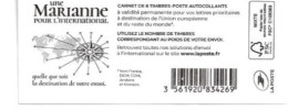 France - 2019 - Carnet 1656A|-C1 Auto-adhésif - Neuf Type Philaposte - Carnets