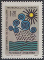 Argentina 967 1974 Centenario De La Organización Meteorológica Mundial MNH - Otros & Sin Clasificación