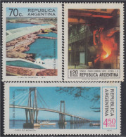 Argentina 982/984 1974 Obras Nacionales MNH - Otros & Sin Clasificación