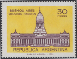 Argentina 990 1974 Serie Corriente Congreso Nacional De Buenos Aires MNH - Otros & Sin Clasificación
