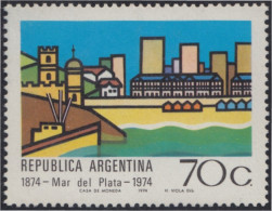 Argentina 965 1974 Centenario De La Fundación De La Ciudad De Mar De Plata MNH - Otros & Sin Clasificación