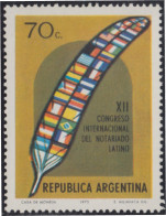 Argentina 959 1973 XII Congreso Internacional De Lengua Latina MNH - Otros & Sin Clasificación