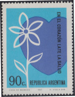 Argentina 931 1972 Mes Mundial Del Corazón MNH - Altri & Non Classificati