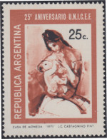 Argentina 916 25 Años De UNICEF. Pintura De J.C. Castagnino MNH - Autres & Non Classés