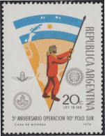 Argentina 880 1970 5º Aniversario De La Operación Polo Sur MNH - Altri & Non Classificati