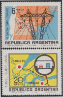 Argentina 858/59 1969 Economía Y Tecnología. Filigrana G MNH - Altri & Non Classificati